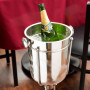 Stainless Steel Champagne Bucket 6 L with Knobs | Bar Equipment Dubai