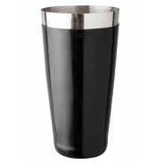 Black Vinyl Coated Boston Shaker 28oz | Elara Trading Dubai