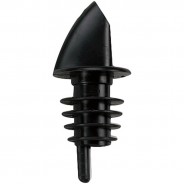 Black Plastic Speed Pourer (Pack of 12) – Bar Equipment Dubai | Elara Trading