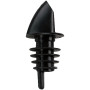 Black Plastic Speed Pourer (Pack of 12) – Bar Equipment Dubai | Elara Trading