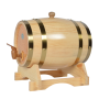 3L Pine Wood Wine Barrel – Whiskey & Wine Dispenser
