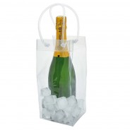 Clear PVC Ice Bag for Wine Bottle – Bar Equipment Dubai | Elara Trading
