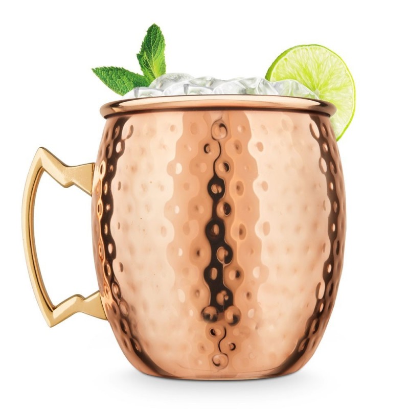 Hammered Copper Moscow Mule Mug 450ml | Bar Tools Supplier Dubai