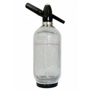 Stainless Steel Mesh Soda Siphon 1L | Bar Essential Tools Supplier in Dubai