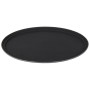 Fibreglass Black Oval Tray 67x55cm | Bar Tools Dubai