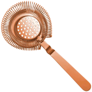 Copper Plated Calabrese Hawthorn Strainer | Elara Trading Dubai