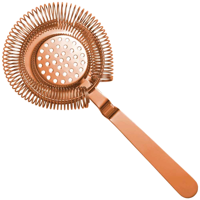 Copper Plated Calabrese Hawthorn Strainer | Elara Trading Dubai