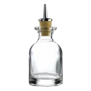 Elara Trading Dome Glass Bitter Bottle 130 ml – Bar Equipment Dubai