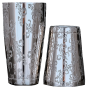 Etched Leaf Boston Shaker Set 540ml/750ml – Elara Trading UAE