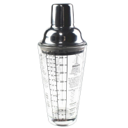 Glass Cocktail Shaker 400 ml – Bar Equipment Dubai | Elara Trading