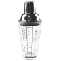 Glass Cocktail Shaker 400 ml – Bar Equipment Dubai | Elara Trading