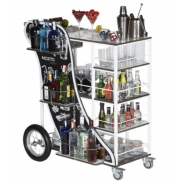 Wooden Bar Cart/Trolley