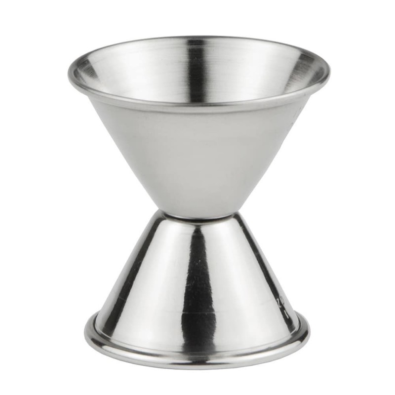 Peg Jigger Stainless Steel 3/4oz & 1/4oz – Elara Trading Bar Tools