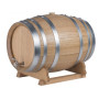 Oak Wine Barrel 5L – Wooden Whiskey Dispenser & Bar Decor