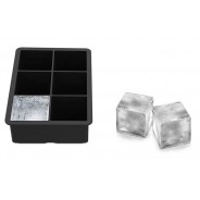 6-Section Silicone Ice Cube Mould – Barware by Elara Trading