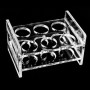Acrylic 6 Shot Glass Tray – Party Shot Holder | Elara Trading
