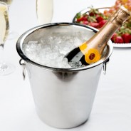 Bistrot de Paris, Wine Bucket  with Ring Handles, (H 21cm, 4L)