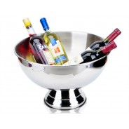 Stainless Steel Punch Bowl with Base 34 cm – Bar Equipment Dubai | Elara Trading