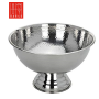 Hammered Champagne Punch Bowl with Base – Bar Equipment Dubai | Elara Trading