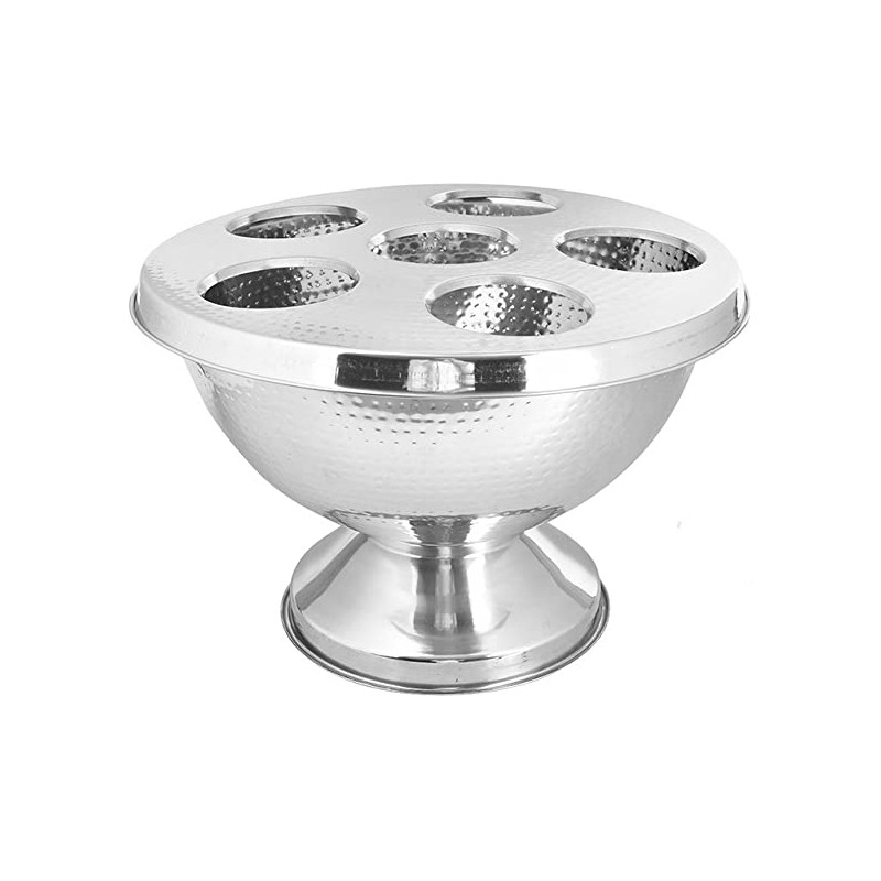 Hammered Champagne Bucket Cover 40 cm – Bar Equipment Dubai | Elara Trading