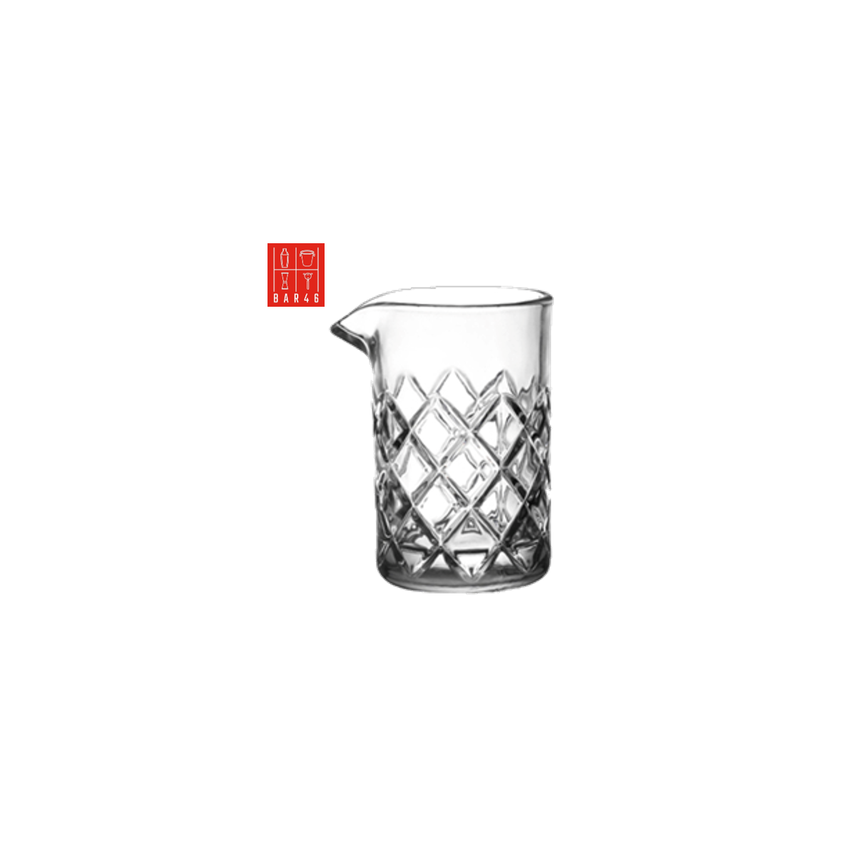 Mixing Glass with Lip 500ml – Bar Equipment Dubai | Elara Trading