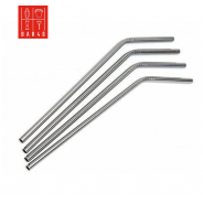 Stainless Steel Banded Straw 21cm – Reusable Metal Straw | Elara Trading UAE