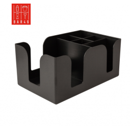 Black Plastic Bar Caddy