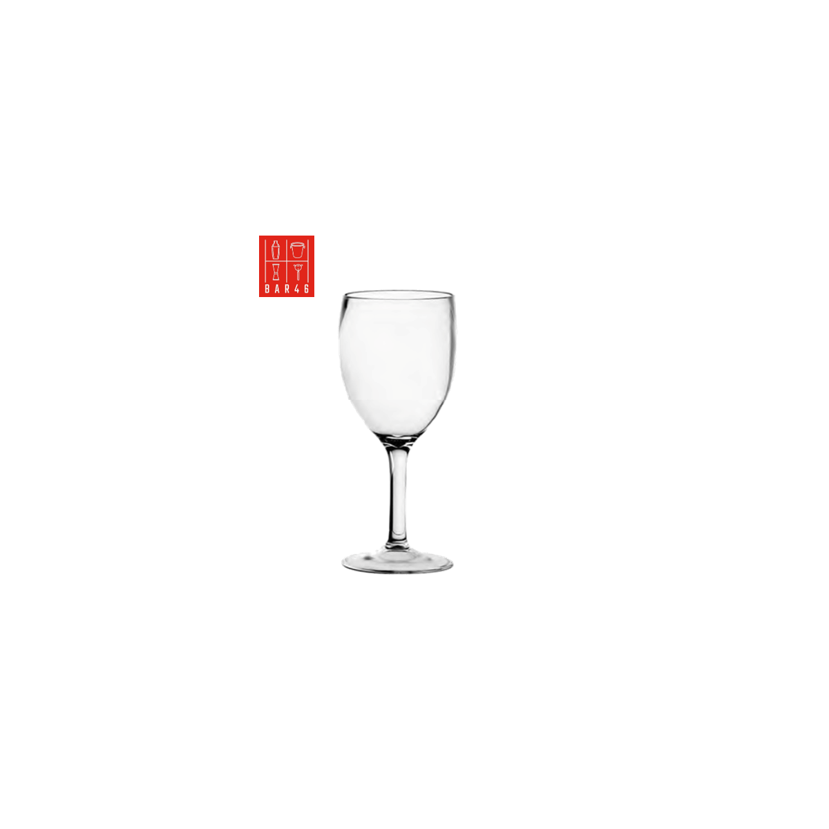 Polycarbonate Wine Glass – 300ml | Elegant & Unbreakable Glass
