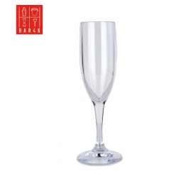 Polycarbonate Champagne Flute – 180ml | Unbreakable Elegant Glass