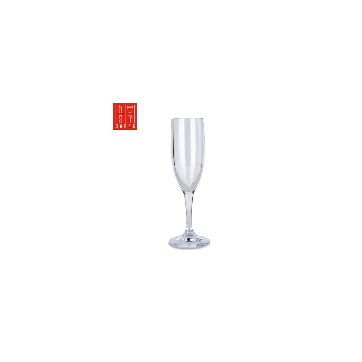 Polycarbonate Champagne Flute – 180ml | Unbreakable Elegant Glass
