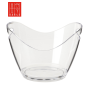 Acrylic Wine Ice Bucket 4L – Clear Durable Beverage Chiller