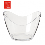 Large Acrylic Ice Bucket – Holds 6 to 8 Bottles | Elara Trading