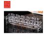 Acrylic 6 Shot Glasses Tray – Bar Serving Tool | Elara Trading