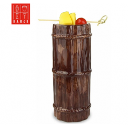 Bamboo Stalk Ceramic Tiki Mug 400ml – Wholesale Bar Equipment | Elara Trading UAE