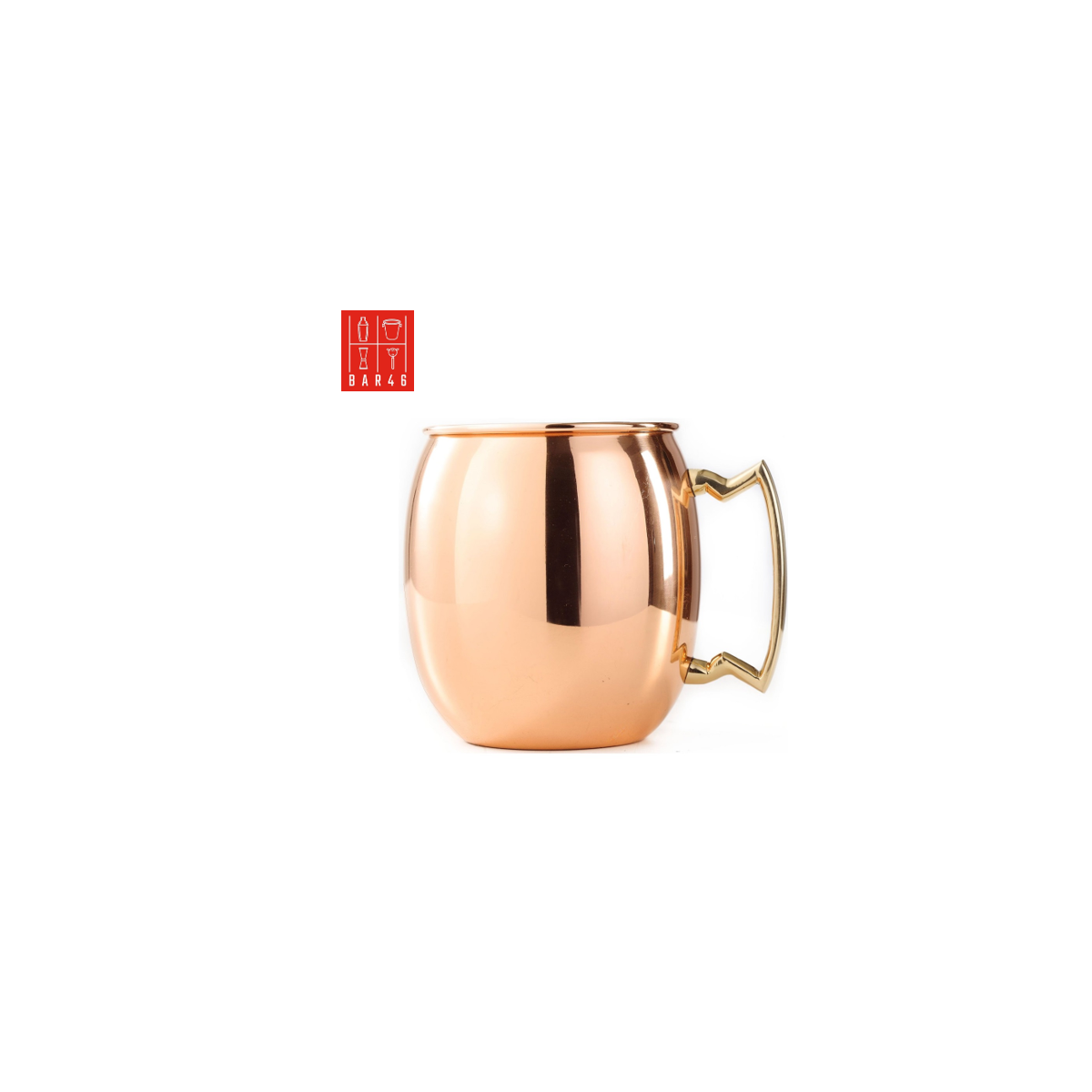 Copper Moscow Mule Mug 450ml | Bar Tools Dubai