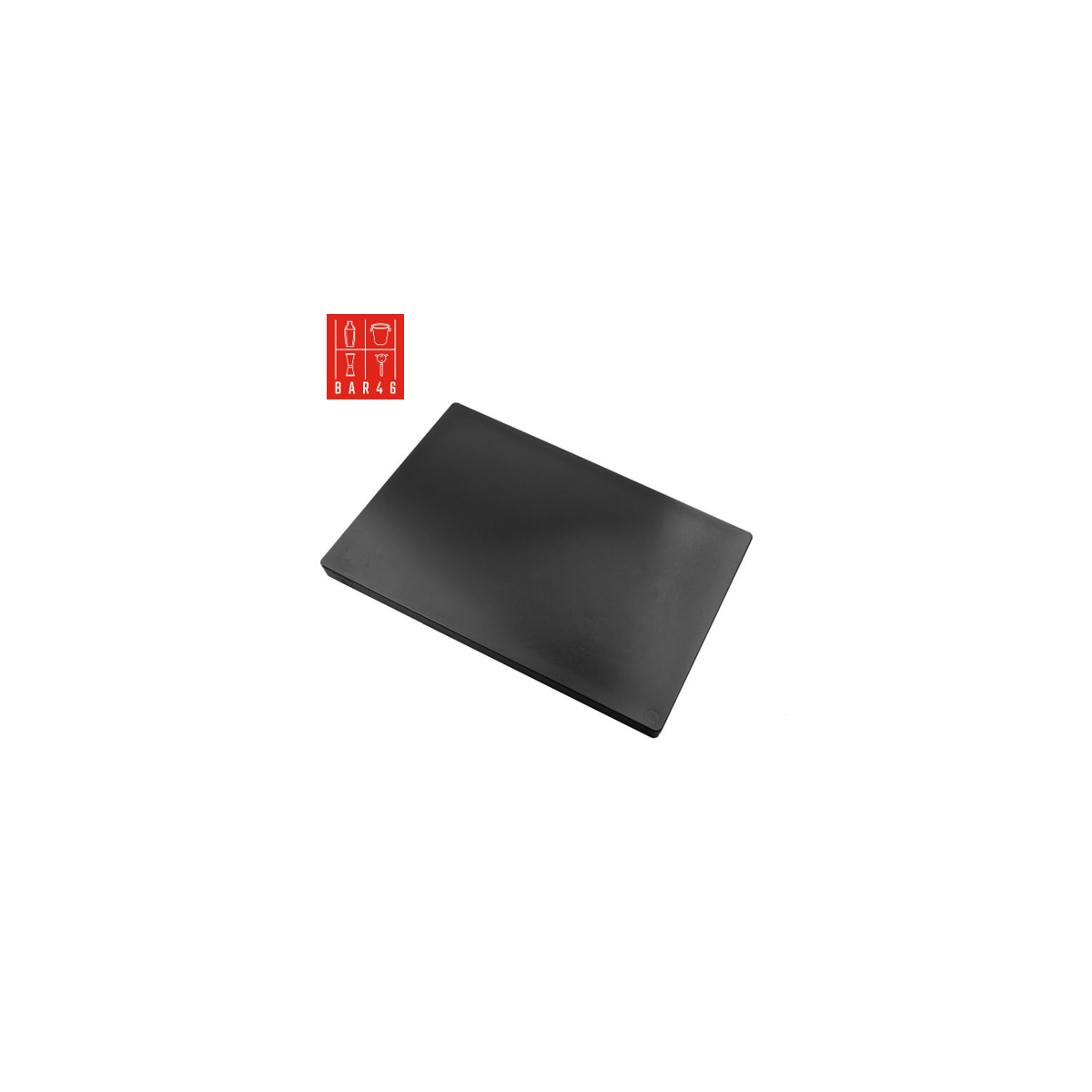 Black Antibacterial Cutting Board 50x30x2.5cm | Elara Trading UAE