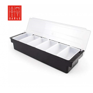 6-Section Bar Condiment & Garnish Dispenser | Elara Trading UAE