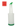 Store 'N Pour White Container with Green Spout and Cap, (1Qt./1.1l)