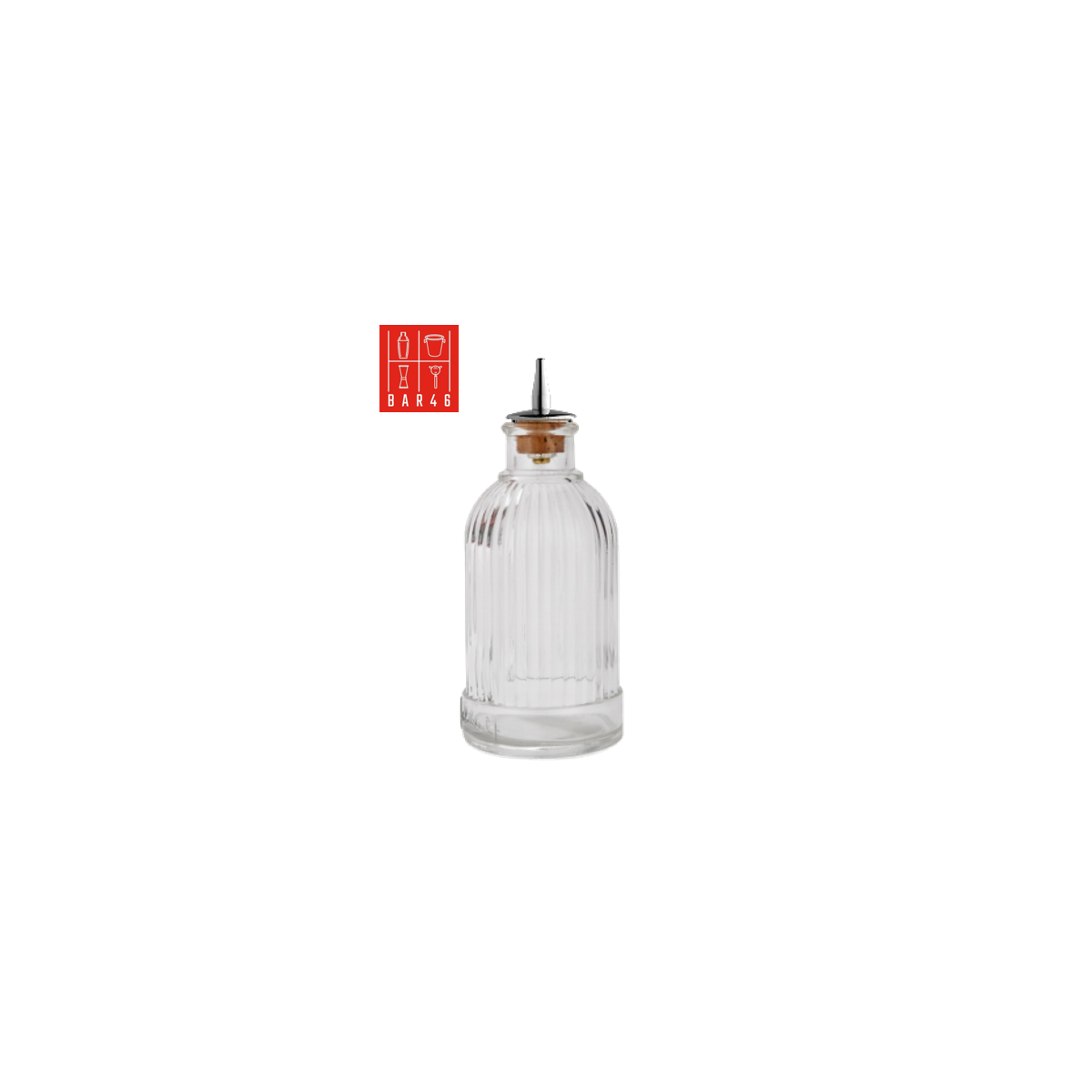 Birdcage Glass Bitter Bottle 200 ml – Bar Equipment Dubai