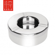 Stainless Steel Windproof Ashtray 9cm | Elara Trading Dubai