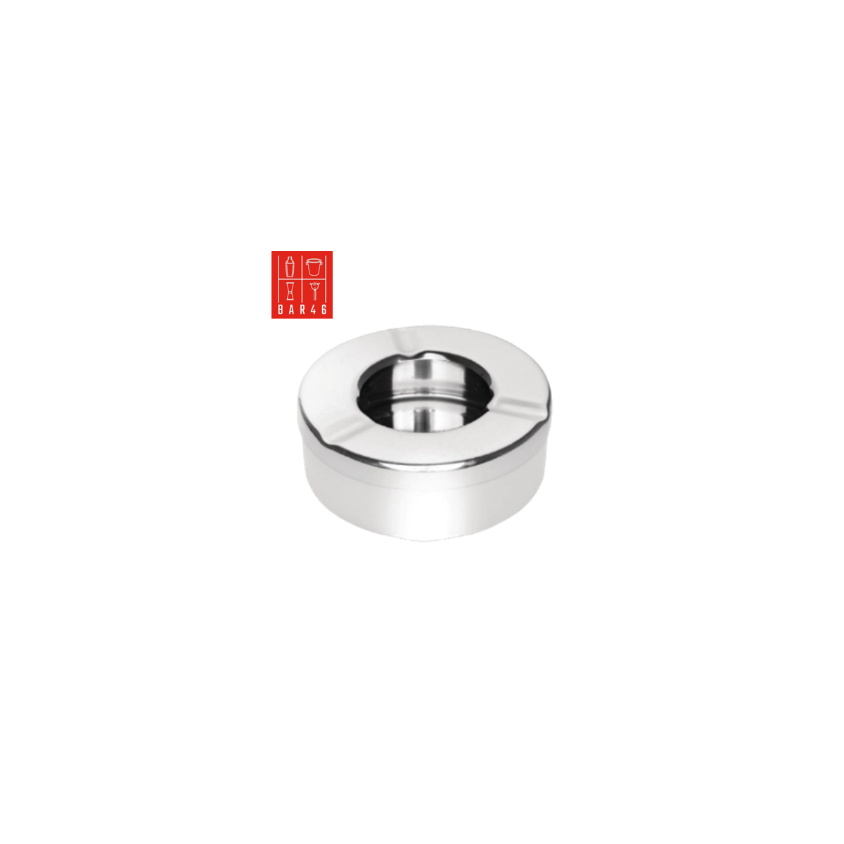 Stainless Steel Windproof Ashtray 9cm | Elara Trading Dubai