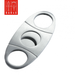 Stainless Steel Double Blade Cigar Cutter | Bar46 Brand
