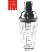 Glass Cocktail Shaker 400 ml – Bar Equipment Dubai | Elara Trading