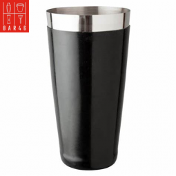 Black Vinyl Coated Boston Shaker 28oz | Elara Trading Dubai