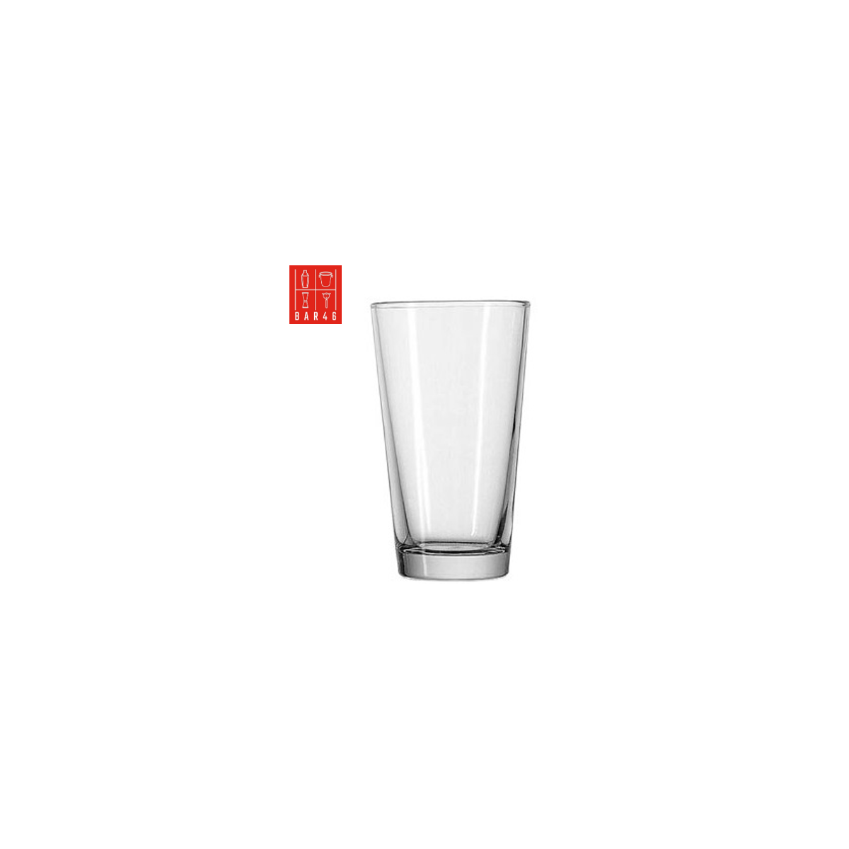 Boston Shaker Glass 500ml – Cocktail Mixing Glass | Elara Trading Dubai