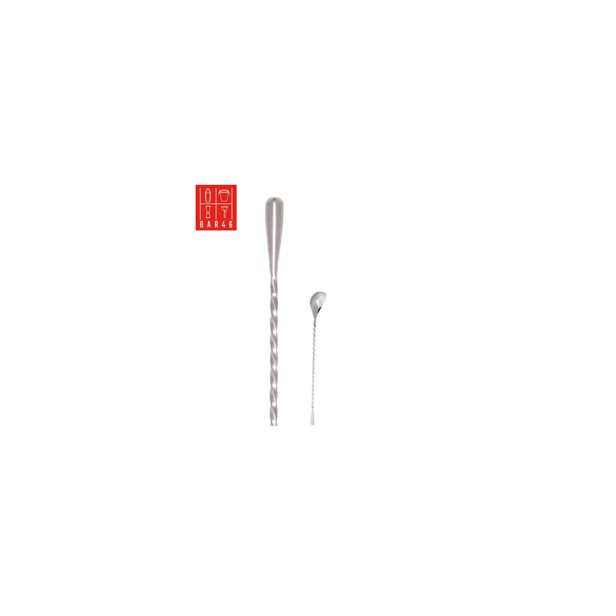 30cm Stainless Steel Teardrop Bar Spoon | Elara Trading Bar Tools UAE