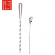 Stainless Steel Teardrop Bar Spoon 45cm | Elara Trading UAE