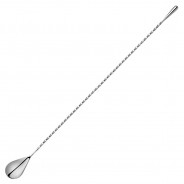Stainless Steel Teardrop Bar Spoon 45cm | Elara Trading UAE