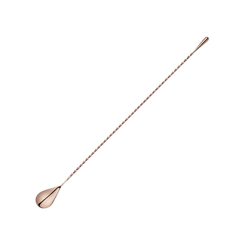 Café de Paris, Copper Plated Teardrop Bar Spoon, (40cm/15.7")