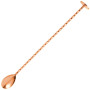 Copper Bar Spoon with Muddler 30cm | Elara Trading Bar Tools Supplier
